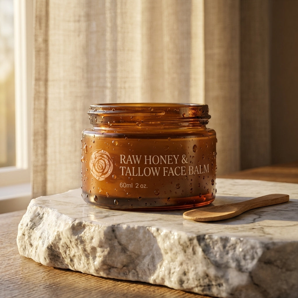 Raw Honey & Tallow Face Balm