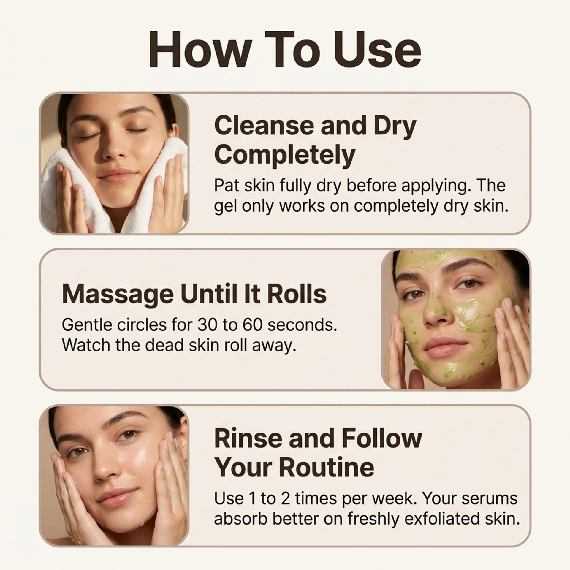 Matcha Toning Peeling Gel