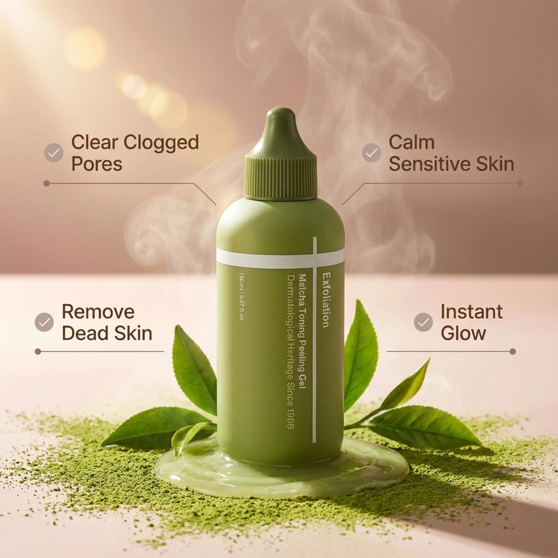 Matcha Toning Peeling Gel